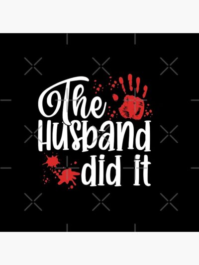 Alternative view of The Husband Did It Mwmh Style Throw Pillow