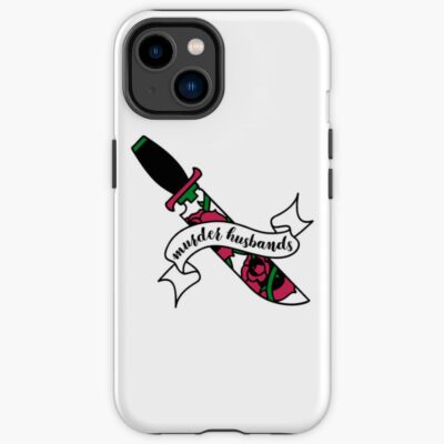 Murder Husbands Podcast Style Mwmh Iphone Case
