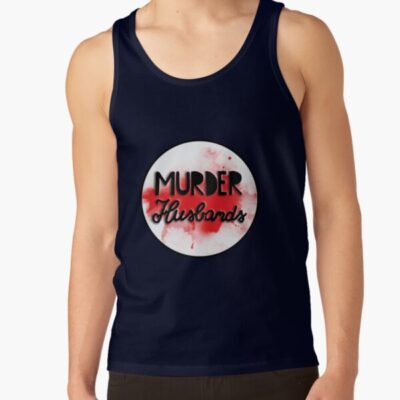 Murder Husbands Blood Mwmh Design Tank Top