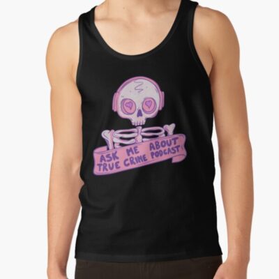 Alternative view of Mwmh True Crime Podcast Fan Tee Tank Top